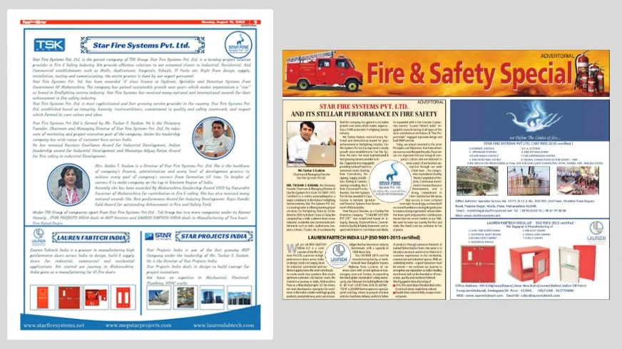 Safeguarding Lives with Trusted Fire Protection Solutions